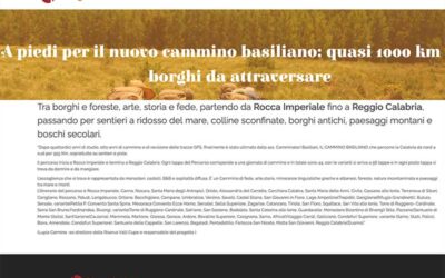 I Borghi d’Italia: A piedi per il nuovo cammino basiliano: quasi 1000 km e 44 borghi da attraversare