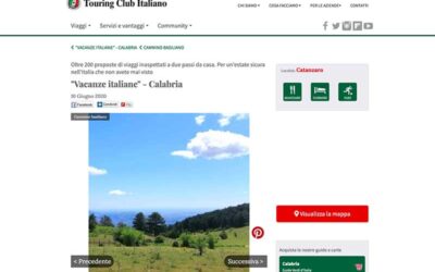 Touring Club Italiano: “Vacanze italiane” – Calabria Oltre 200 proposte di viaggi inaspettati a due passi da casa