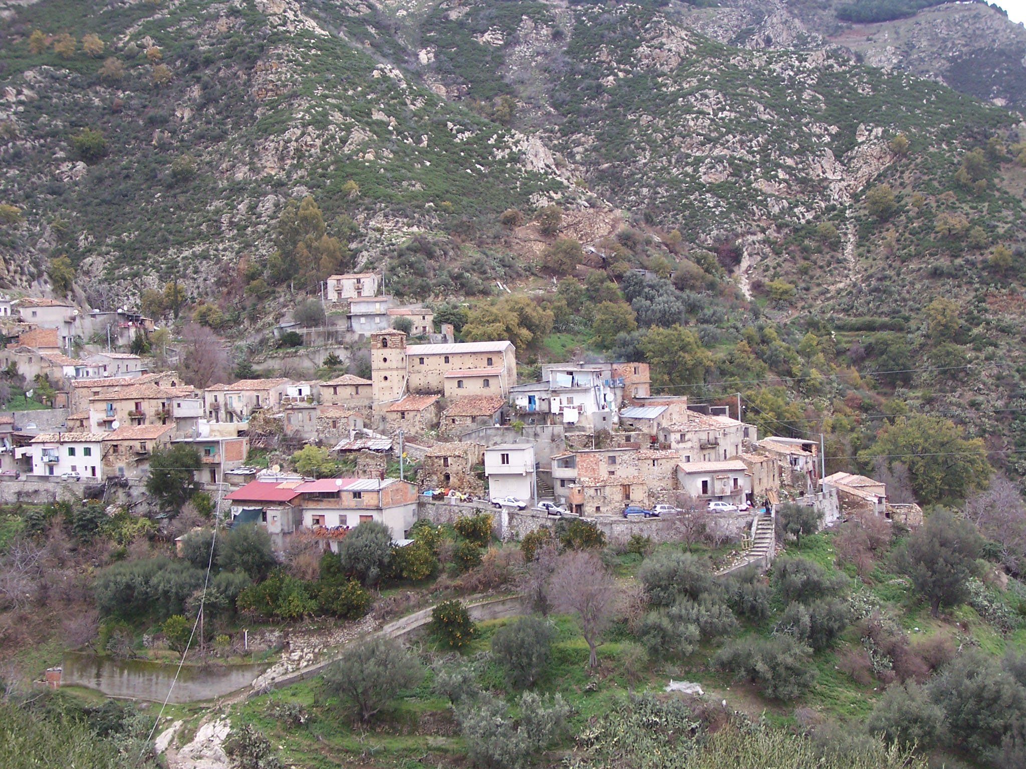 Veduta borgo Gallicianò