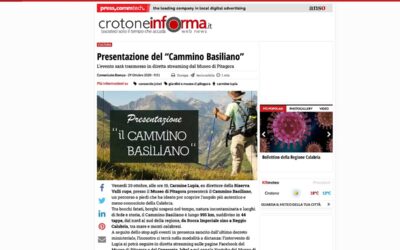 Crotone Informa: Presentazione del “Cammino Basiliano”
