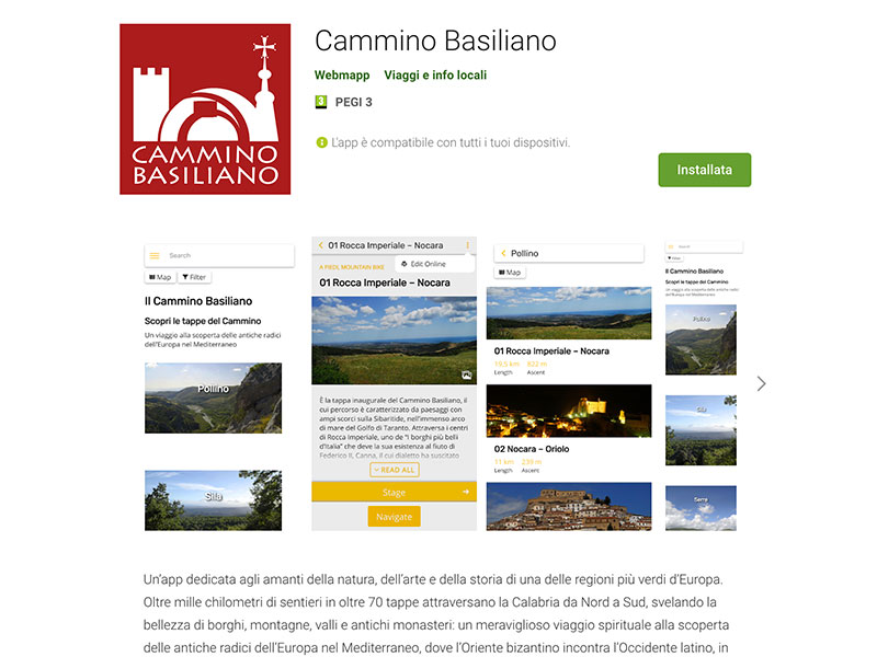 L’App del Cammino Basiliano