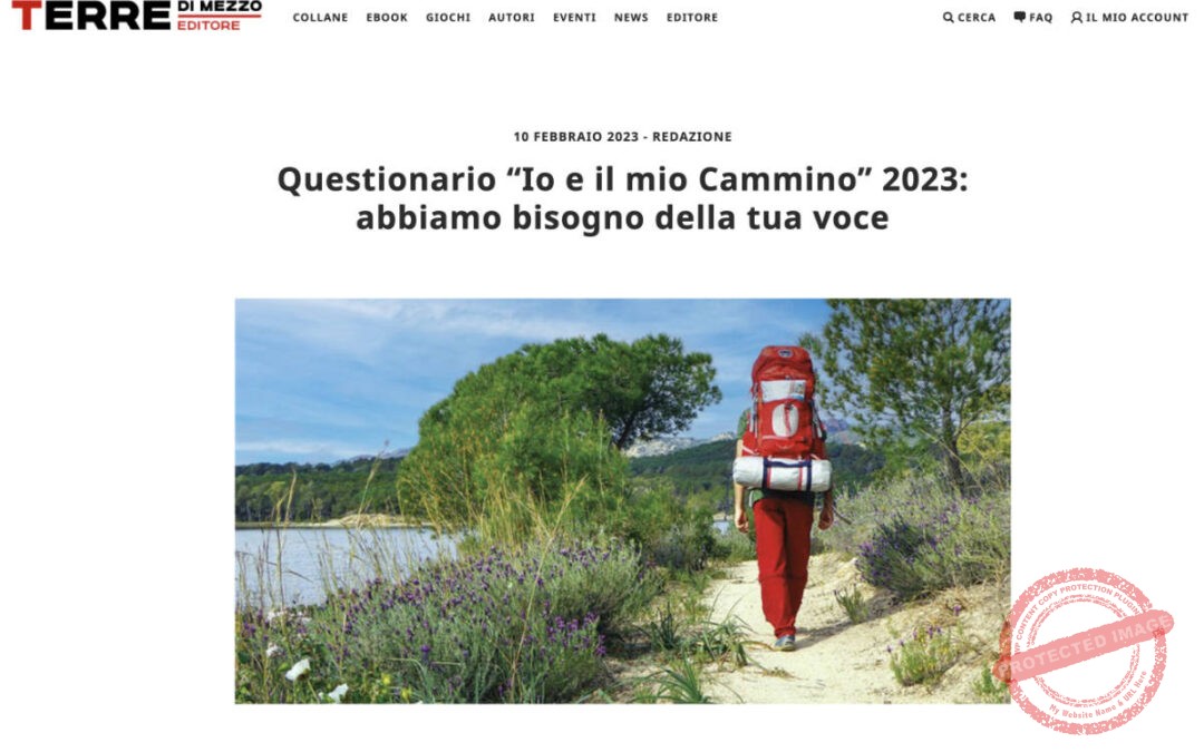 Questionario “Io e il mio Cammino” 2023