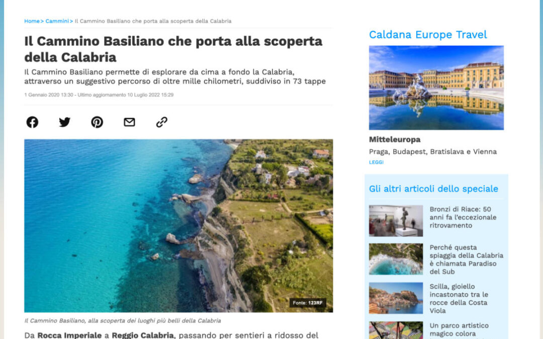 SiViaggia: Il Cammino Basiliano che porta alla scoperta della Calabria