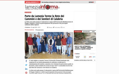 Lamezia Informa:  On the road Parte da Lamezia Terme la Rete dei Cammini e dei Sentieri di Calabria