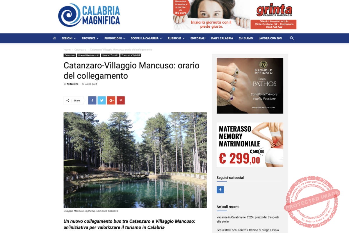 Un nuovo collegamento bus tra Catanzaro e Villaggio Mancuso: un’iniziativa per valorizzare il turismo in Calabria