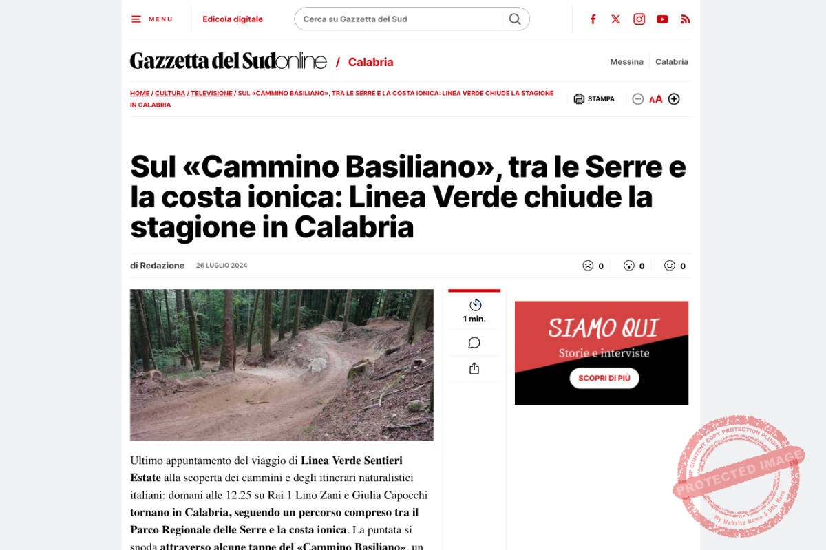 Gazzetta del Sud: Linea Verde